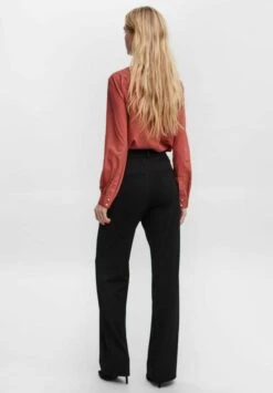 Vero Moda VMMAYA MR STRAIGHT SOLID - Stoffhose - Black 8 Vero Moda VMMAYA MR STRAIGHT SOLID - Stoffhose - Black -Vero Moda Verkäufe e6f6ef59b56e436a824e9819883dcdd6
