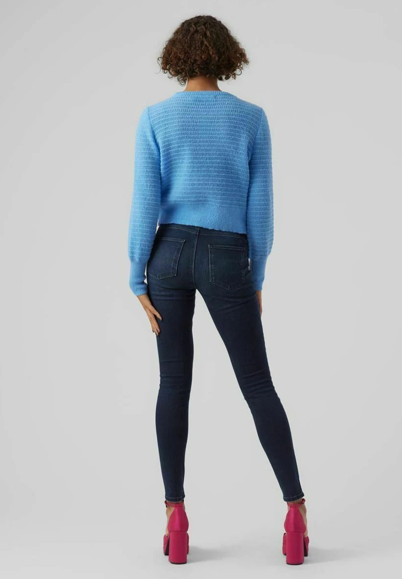 Vero Moda VMPLENTY LS O-NECK GA BOO - Strickpullover - Little Boy Blue 3 Vero Moda VMPLENTY LS O-NECK GA BOO - Strickpullover - Little Boy Blue – Bild 3