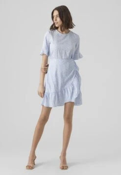 Vero Moda RUNDHALS - Freizeitkleid - Blue Bell -Vero Moda Verkäufe ea8e42f60c374acf80480f3b953ea1d1