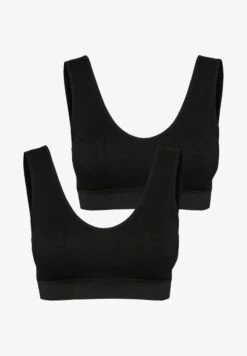 Vero Moda 2 PACK - Bustier - Schwarz -Vero Moda Verkäufe ebcf90281d1748138168952eab504b84