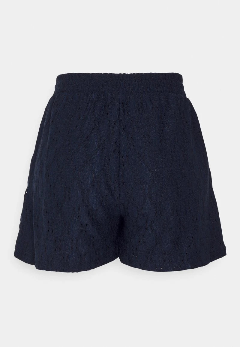 Vero Moda VMULRIKKE BRODERIE ANGLAIS - Shorts - Navy Blazer 2 Vero Moda VMULRIKKE BRODERIE ANGLAIS - Shorts - Navy Blazer – Bild 2
