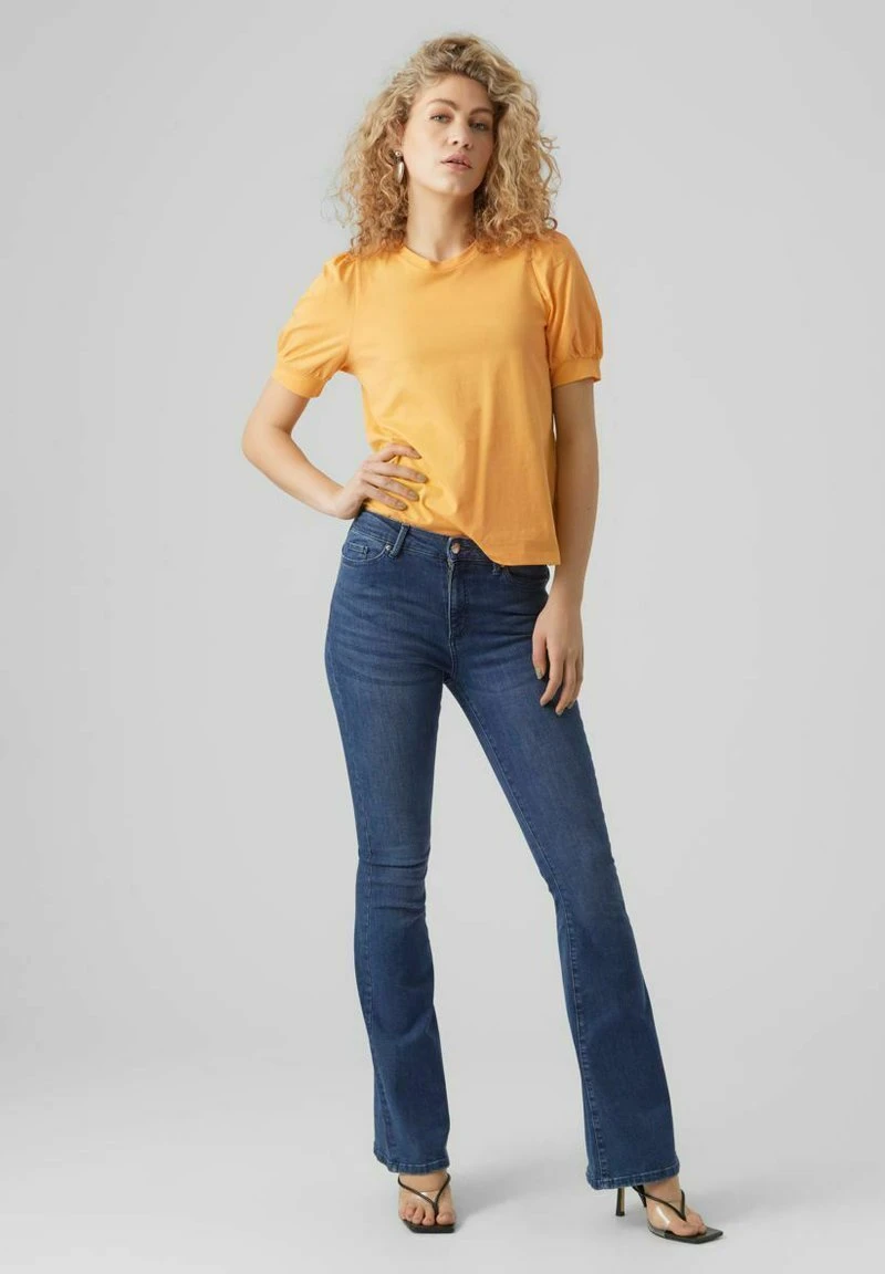 Vero Moda VMKERRY VMA JRS NOOS - T-Shirt Basic - Mock Orange 2 Vero Moda VMKERRY VMA JRS NOOS - T-Shirt Basic - Mock Orange – Bild 2