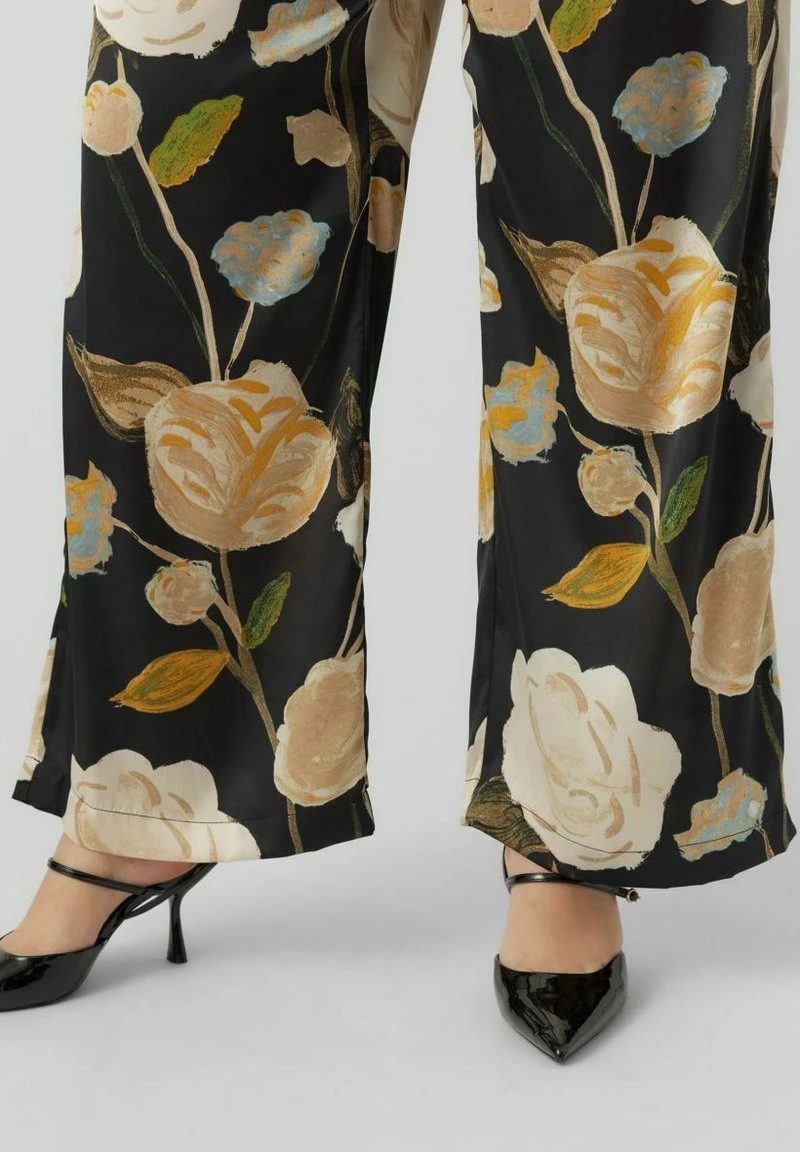 VERO MODA CURVE - Stoffhose - Black 4 VERO MODA CURVE - Stoffhose - Black – Bild 4