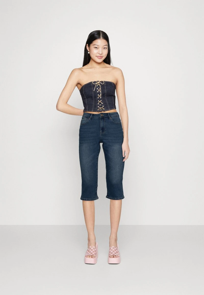 Vero Moda VMJUNE KNICKERS - Jeans Shorts - Medium Blue Denim 2 Vero Moda VMJUNE KNICKERS - Jeans Shorts - Medium Blue Denim – Bild 2