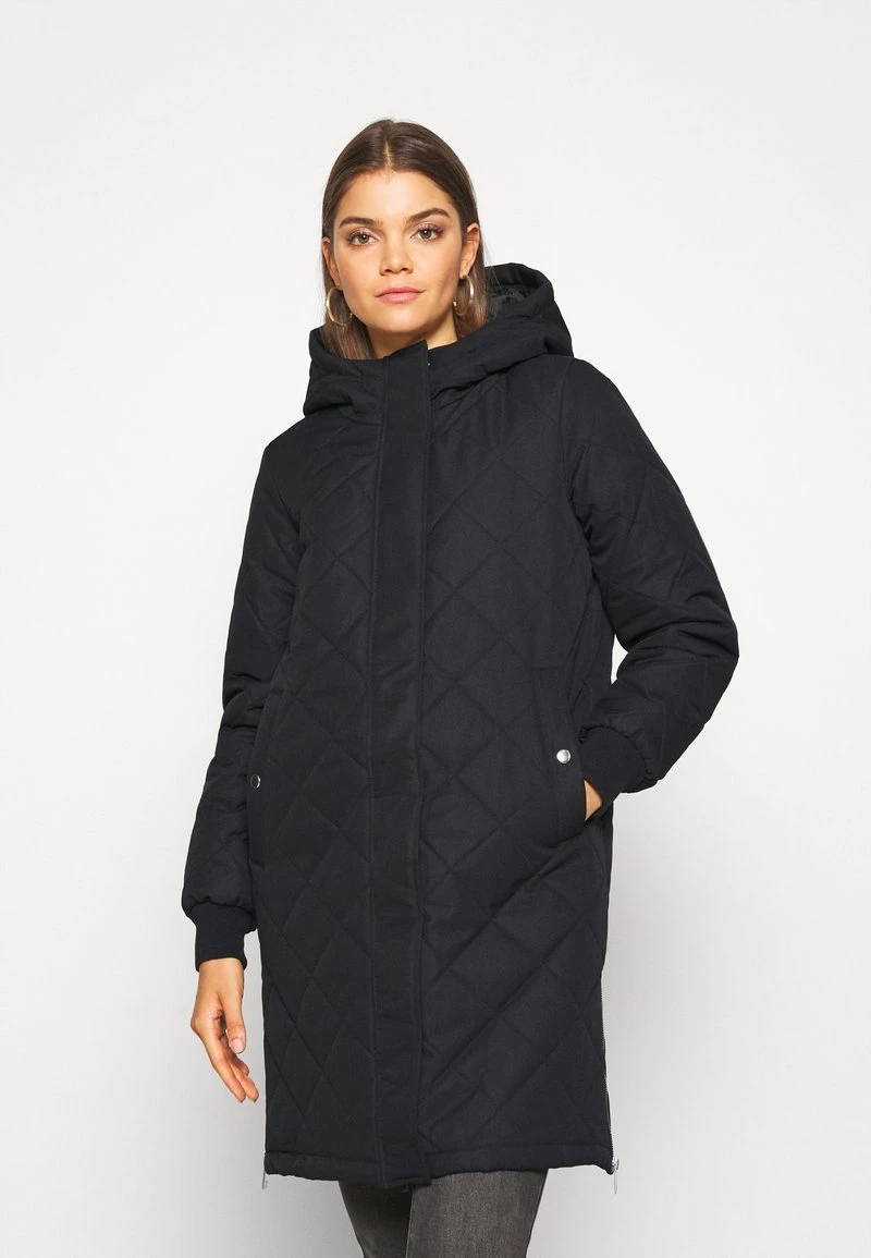 Vero Moda VMLOUISE NOOS - Wintermantel - Black 1 Vero Moda VMLOUISE NOOS - Wintermantel - Black