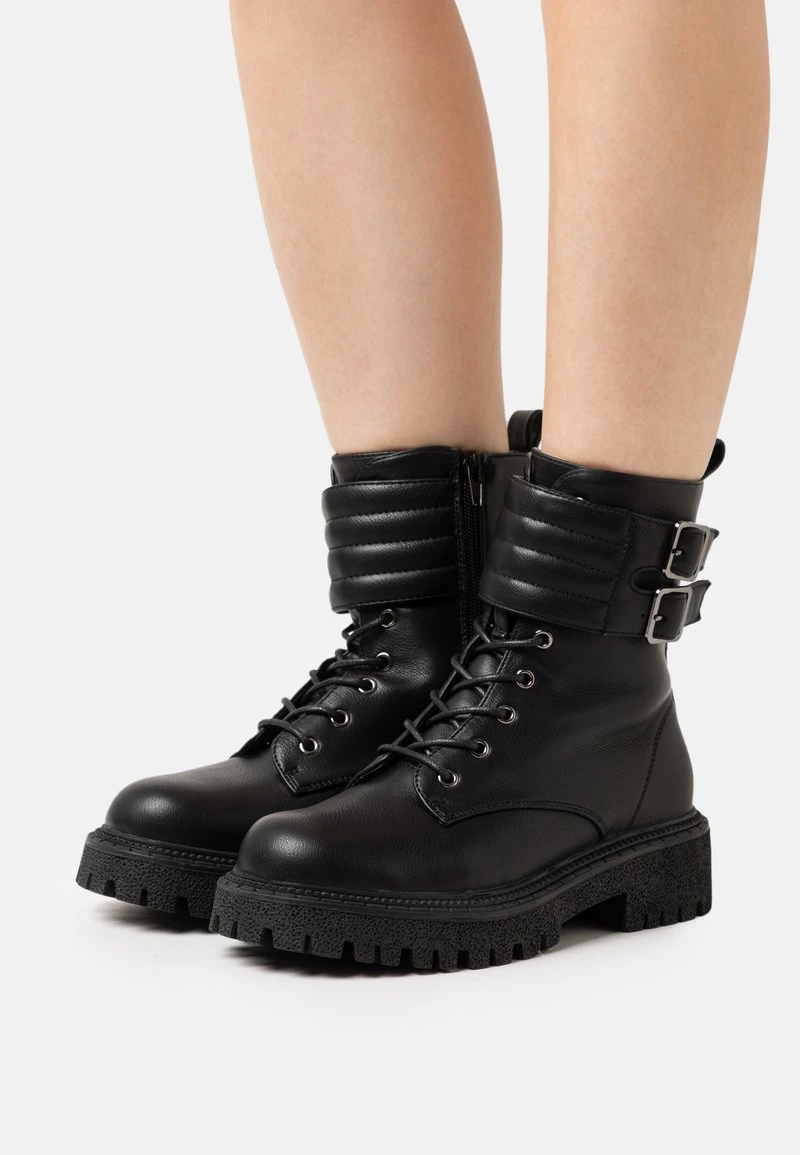 Vero Moda VMLYA BOOT - Schnürstiefelette - Black 1 Vero Moda VMLYA BOOT - Schnürstiefelette - Black