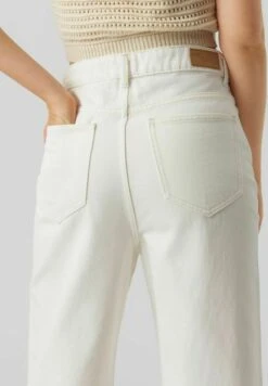 Vero Moda HIGH WAIST - Flared Jeans - Snow White -Vero Moda Verkäufe f29696ce43bb4bbfadf9604df7207458