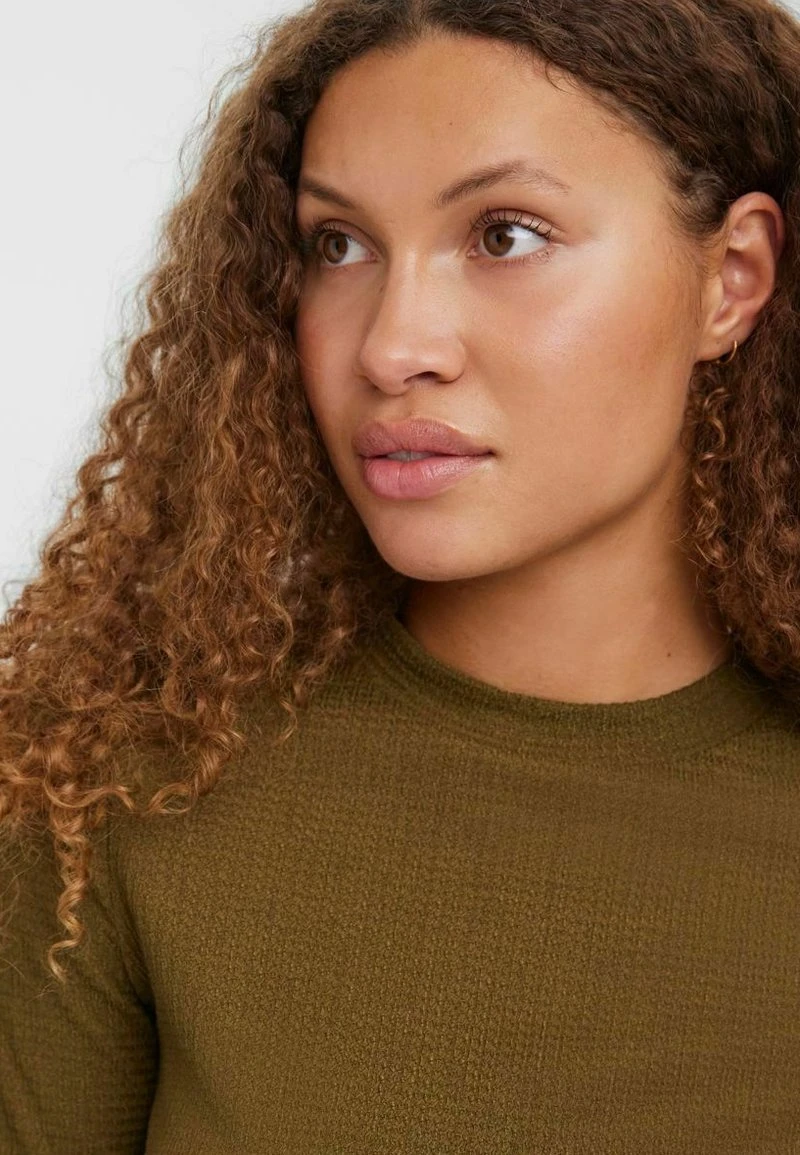 Vero Moda HIGH NECK - T-Shirt Print - Dark Olive 4 Vero Moda HIGH NECK - T-Shirt Print - Dark Olive – Bild 4