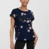 Vero Moda T-Shirt Print - Blue