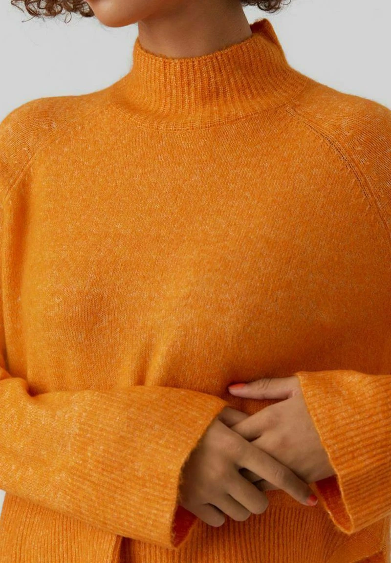 Vero Moda Strickpullover - Orange Pepper 4 Vero Moda Strickpullover - Orange Pepper – Bild 4