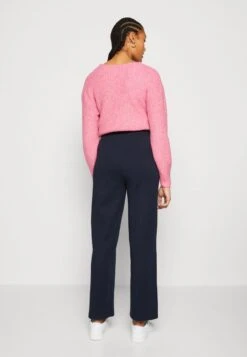 Vero Moda VMLIANNA WIDE PANTS - Stoffhose - Navy Blazer -Vero Moda Verkäufe f6de7bbe80c44aa49f9d531b04af5333