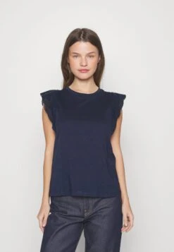 Vero Moda Petite VMHOLLYN - T-Shirt Print - Navy Blazer