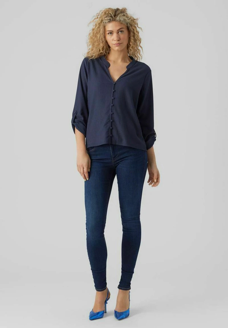 Vero Moda Hemdbluse - Navy Blazer 2 Vero Moda Hemdbluse - Navy Blazer – Bild 2