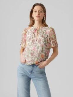 Vero Moda VMSILO - Bluse - Birch/silo