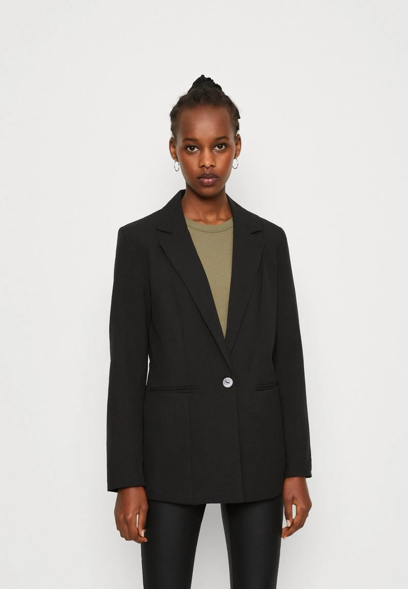 Vero Moda VMNOATANA REGULAR SOLID - Kurzmantel - Black 1 Vero Moda VMNOATANA REGULAR SOLID - Kurzmantel - Black