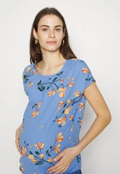 VMMNEWHALLIE NEW - T-Shirt Print - Provence/mock Orange -Vero Moda Verkäufe ff3a771bbc7d45f681cd555409b78c89