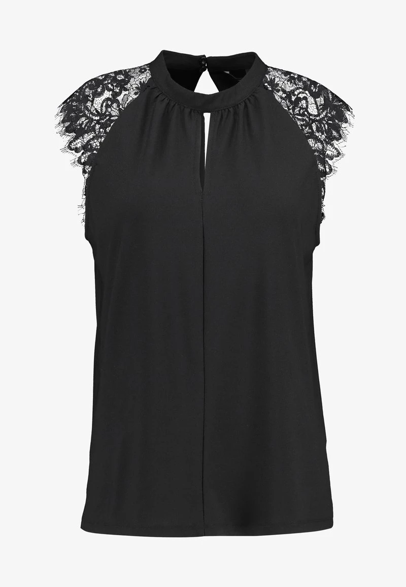 Vero Moda VMMILLA SL TEE GA NOOS - Bluse - Black 4 Vero Moda VMMILLA SL TEE GA NOOS - Bluse - Black – Bild 4