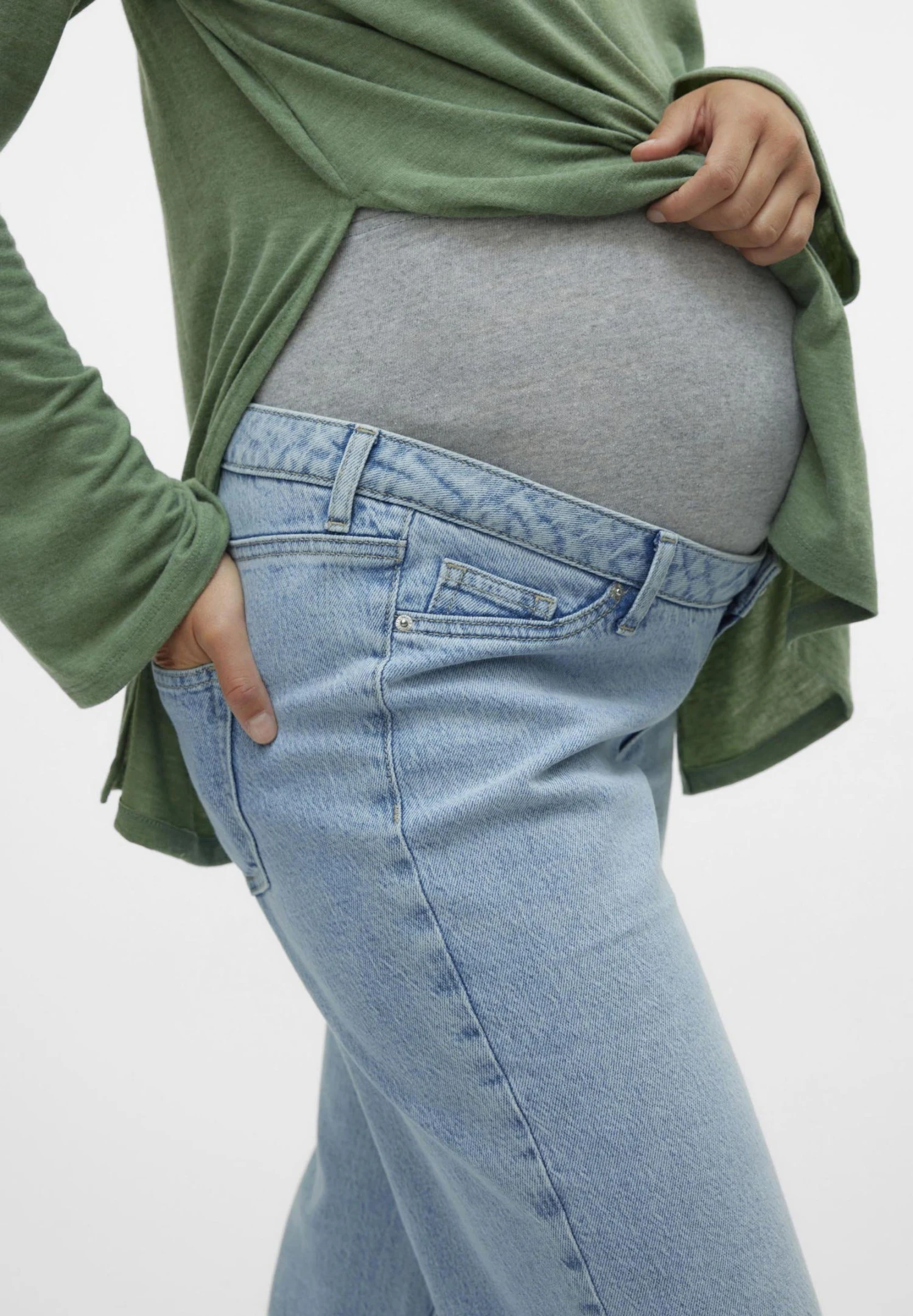 VMMTESSA WIDE - Relaxed Fit Jeans - Light Blue Denim 4 VMMTESSA WIDE - Relaxed Fit Jeans - Light Blue Denim – Bild 4