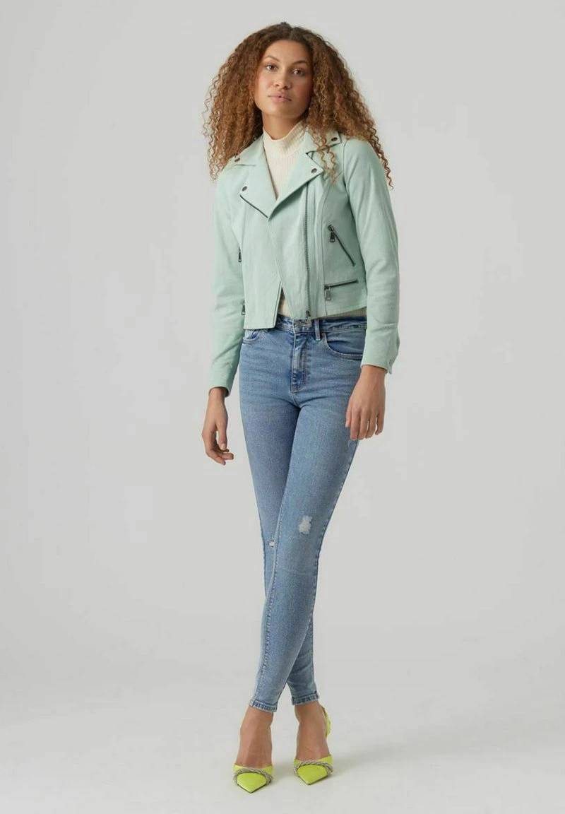 Vero Moda Lederjacke - Jadeite 2 Vero Moda Lederjacke - Jadeite – Bild 2